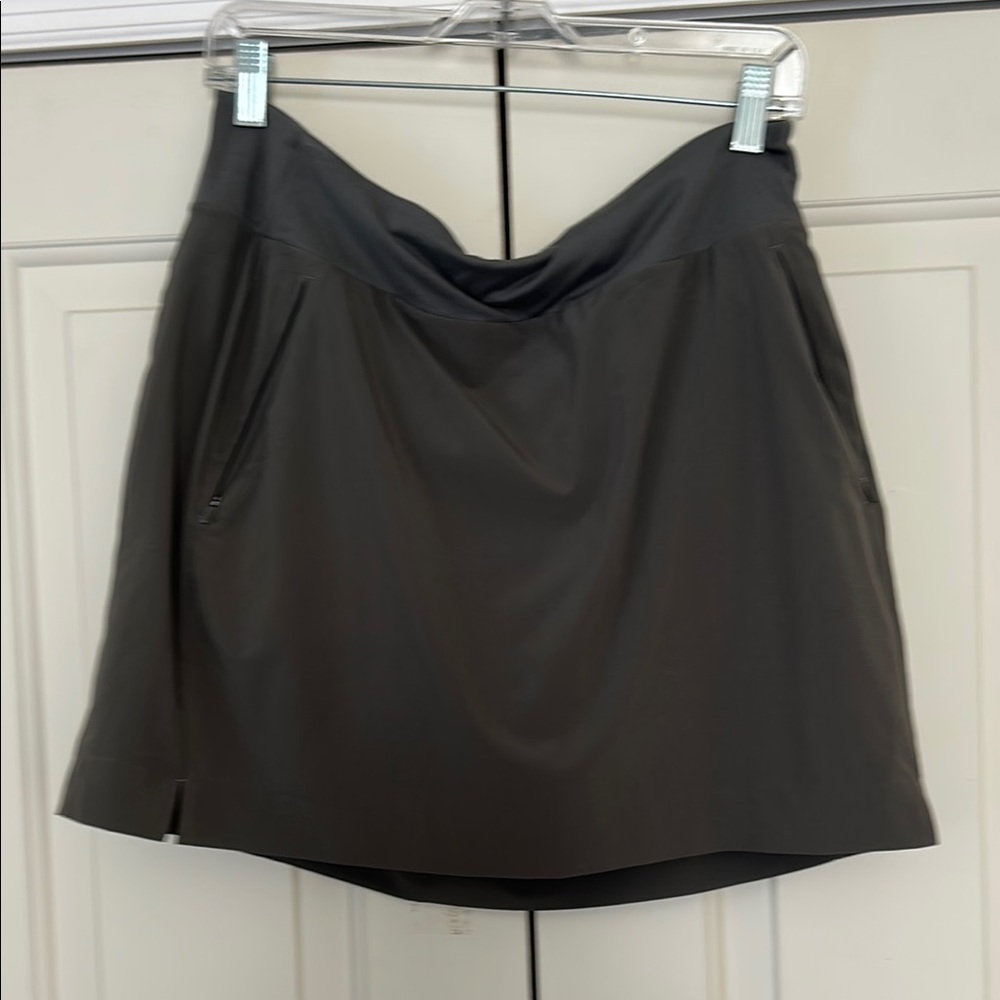 GRAY  Mini A-Line Skort Work by ATHLETA